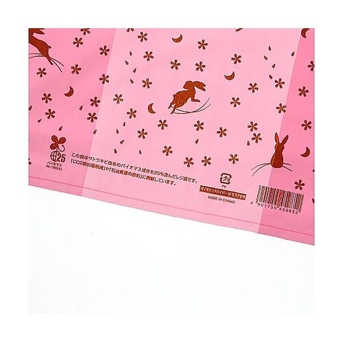 レジ袋 バイオハンドハイパー M 花うさ