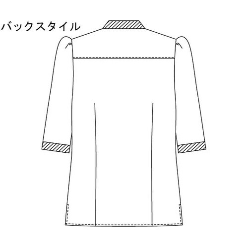 レディスコックシャツ ピスタチオ L 6