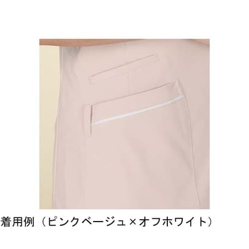 レディスジャケット半袖 ネイビー×スモー