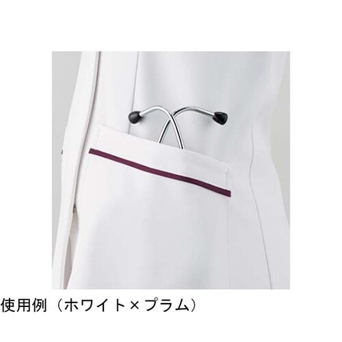 レディススクラブジャケット半袖 ネイビー