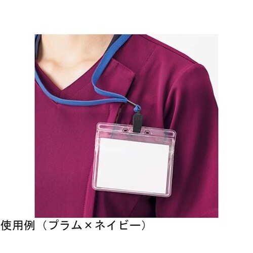 レディススクラブジャケット半袖 ホワイト