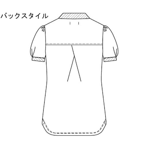 レディスニットシャツ ネイビー L KZ