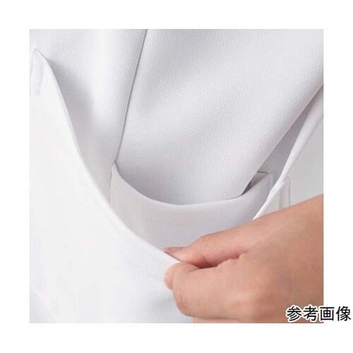 ワンピース半袖 ホワイト×ネイビー M