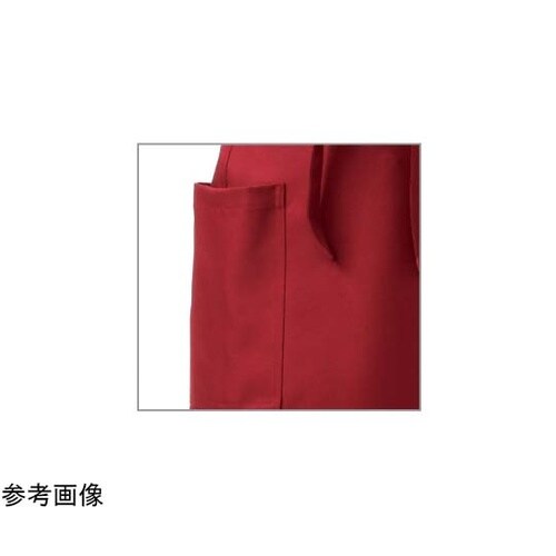 腰下エプロンミドル丈 ネイビーチェック