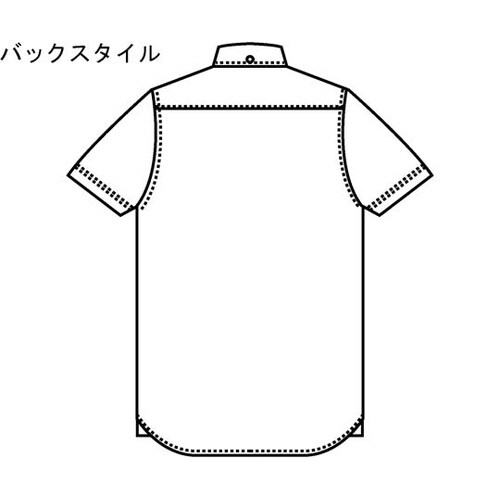 杢ニットシャツ 杢サックス L APK2