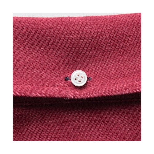 杢ニットシャツ 杢ワイン 4L APK2