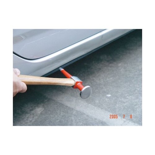 TSM166 板金ハンマー 丸平X槍型