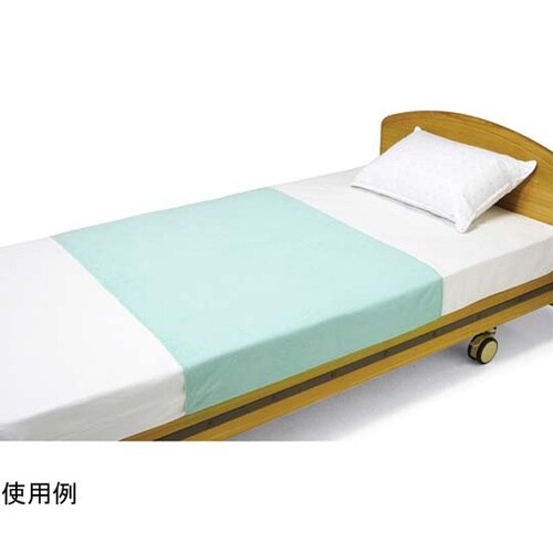 102141 速乾防水シーツ 緑色 2枚