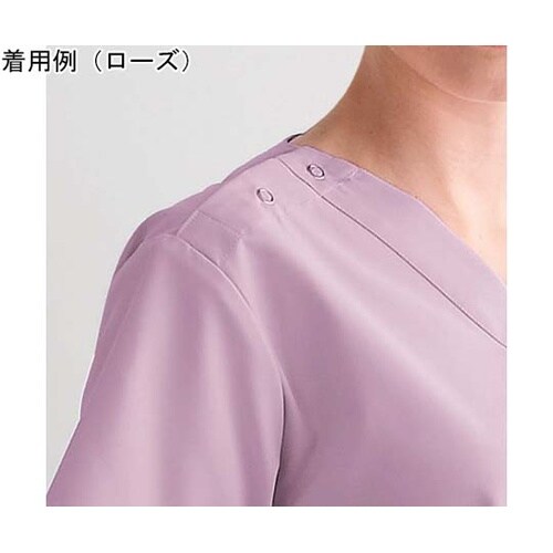 スクラブ(男女兼用)ダークパープル L