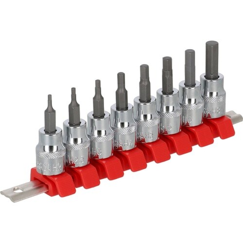 六角ビットソケットセット8pcs9.5m