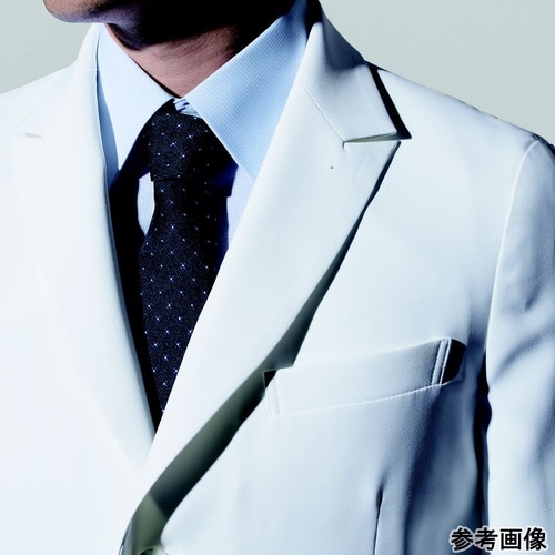 メンズ診察衣 ホワイト L KZN209