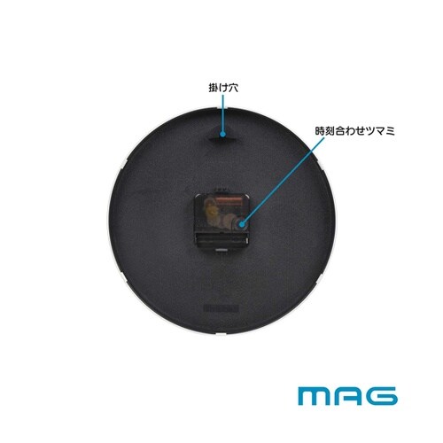 MAG掛時計 ガレット グリーン W−8