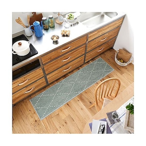 マット ポント 45×180cm ブルー