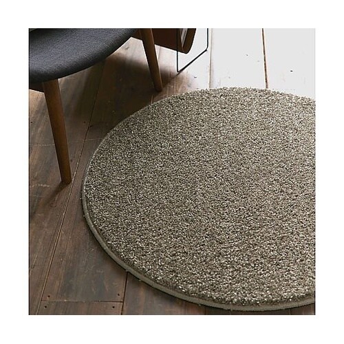 ラグ Mルネ 90×90cm オリーブ