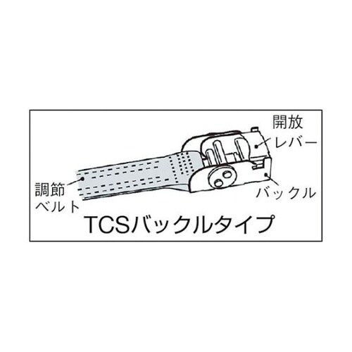 TC382503 バックルベルト荷締機