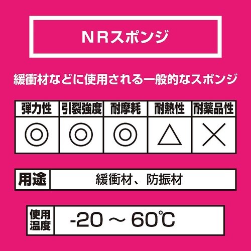NNSG−60 NRスポンジゴム