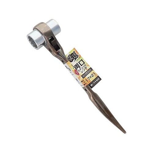 ORW−1721 ガンメタ両口ラチェット