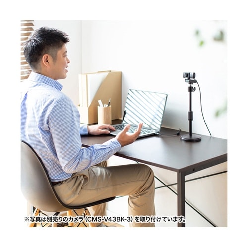WEBカメラ用卓上スタンド(スマホホルダ