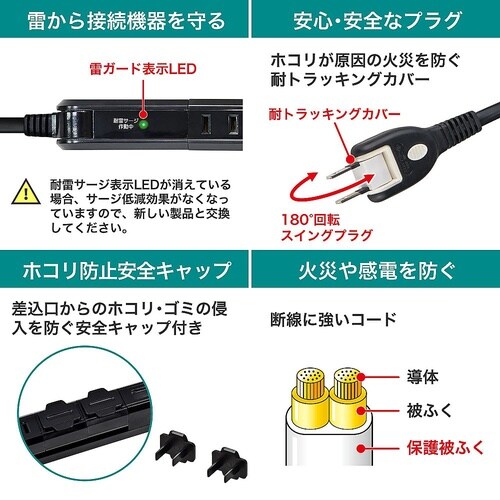 WBSSL402USBBK USBタップ