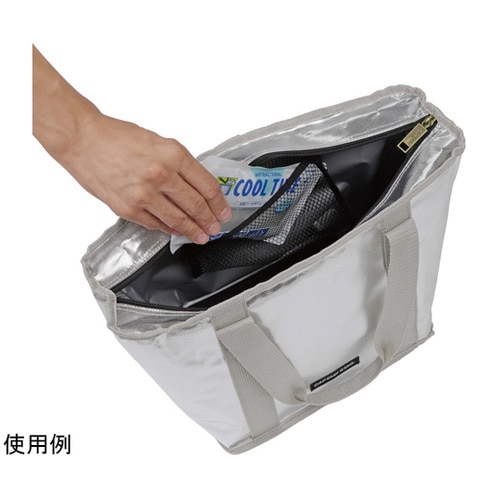 デリス シルバートートクーラーバッグ 1