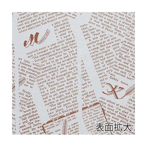 ワックスペーパー ワイドサイズ フェザー