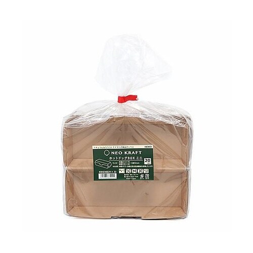食品箱 ネオクラフト ホットドッグボック