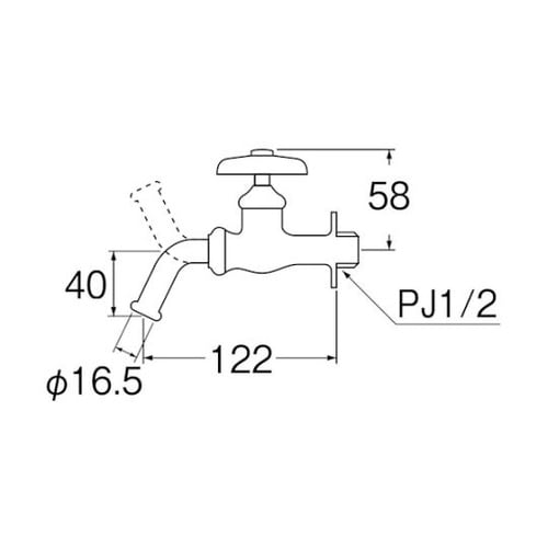 Y12J13 万能ホーム水栓
