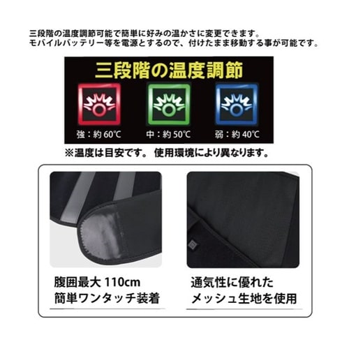 ぽかぽか腰サポーター WJ−8101