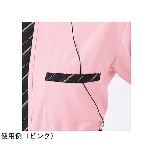 AMUS−NET シャツブラウス 防透