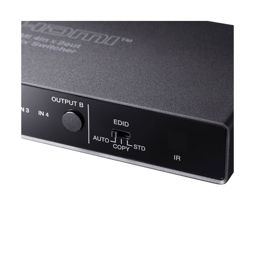 4K・HDR・光デジタル出力付きHDMI