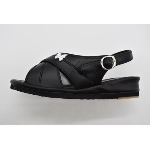 消臭クロスサンダル ブラック L 760