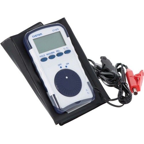 空調用 2点計測デジタル温度計 CT−6