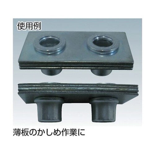 TBNF6M40SSCクリンプナット薄頭