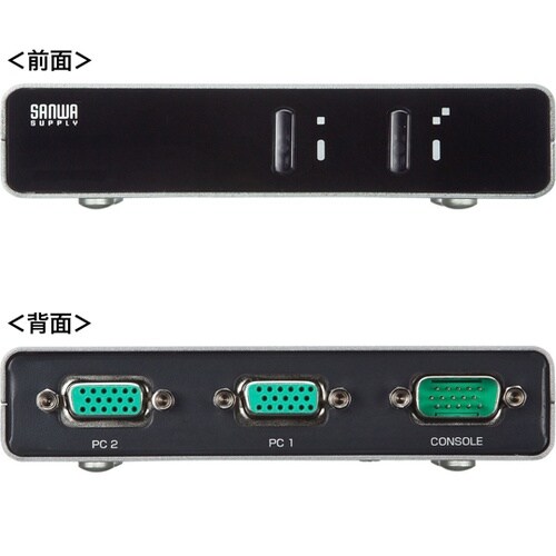 パソコン自動切替器(2:1) SW−KV