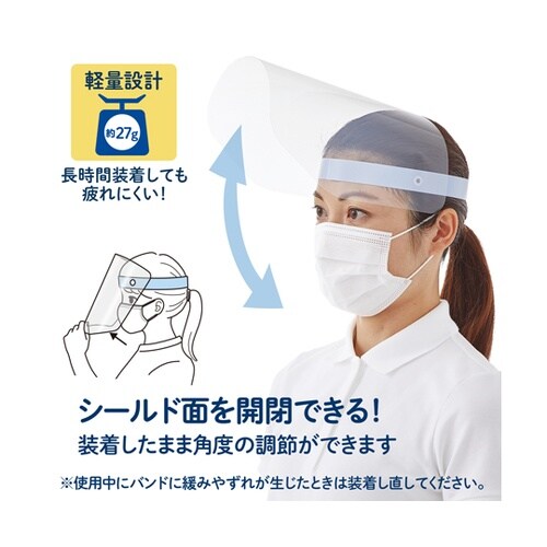 フェイスシールド FG−013−10PB