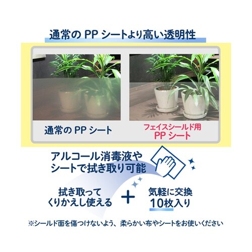 フェイスシールド FG−013−10PB