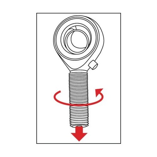POSL20 ロッドエンド給油式オネジ