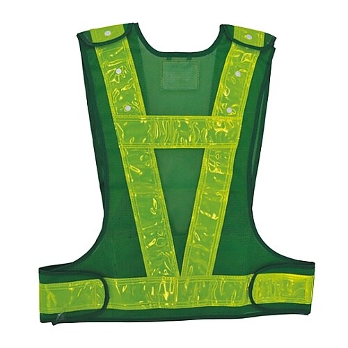 多機能ベスト(緑/黄)