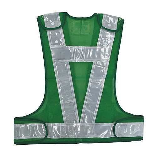 多機能ベスト(緑/白)