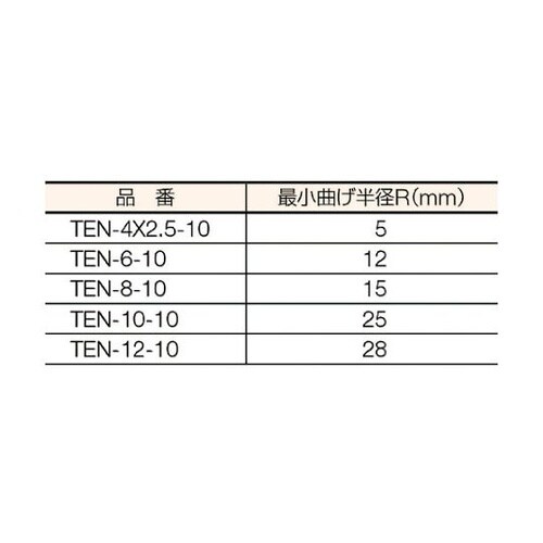 TEN810CBL チューブ 青