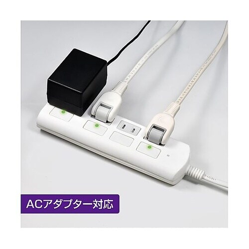 WBS−LS402F(W)タップ4P2m