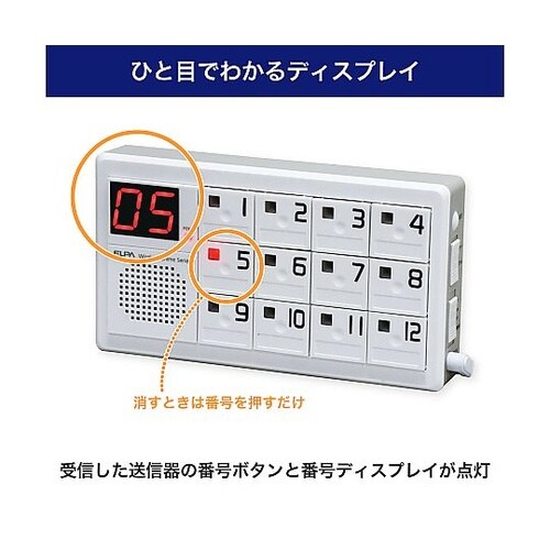 EWS−P70 ワイヤレスチャイム受信器