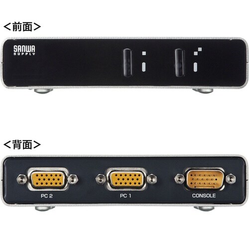パソコン自動切替器(2:1) SW−KV