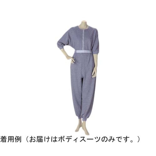 105632 ボディスーツ グレー S