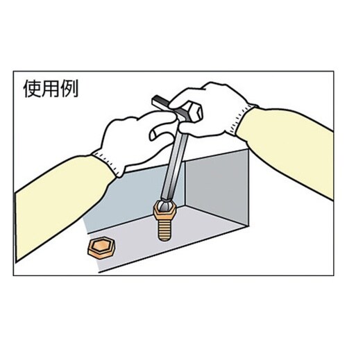 ボールポイント式六角棒レンチ 7本組 G