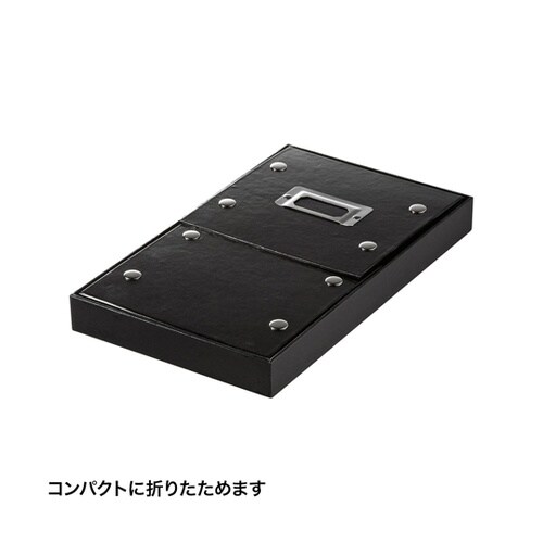組み立て式CD BOX(ブラック) FC