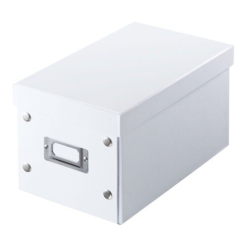 組み立て式CD BOX(ホワイト) FC