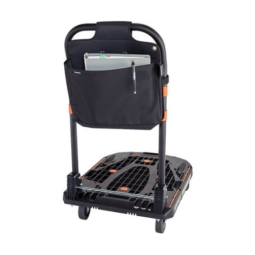 台車バック マチ付き ブラック TOP−