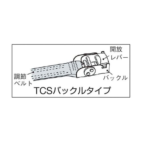 TC252005 バックルベルト荷締機