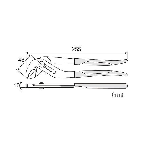P−245ウォーターポンププライヤー